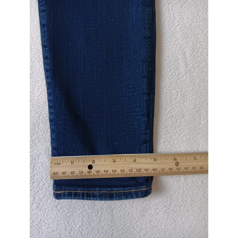Gap Jeans Womens 6R Blue True Skinny High Rise Dark Wash Stretch Denim
